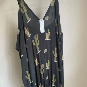NWT Cactus Jumpsuit